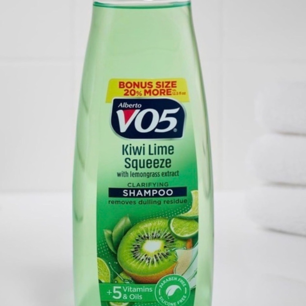 VO5 Kiwi Lime Squeeze with Lemongrass Shampoo, 15 fl oz 🥝 🍋🟩